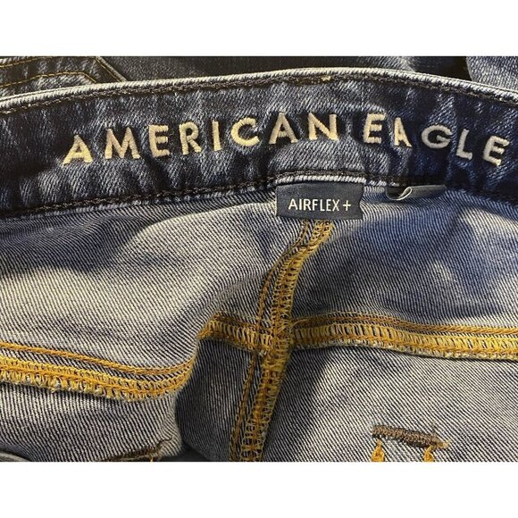 American Eagle Airflex Athletic Straight Jeans  Men's Size 32x32 READ Inseam 30" - Picture 7 of 7